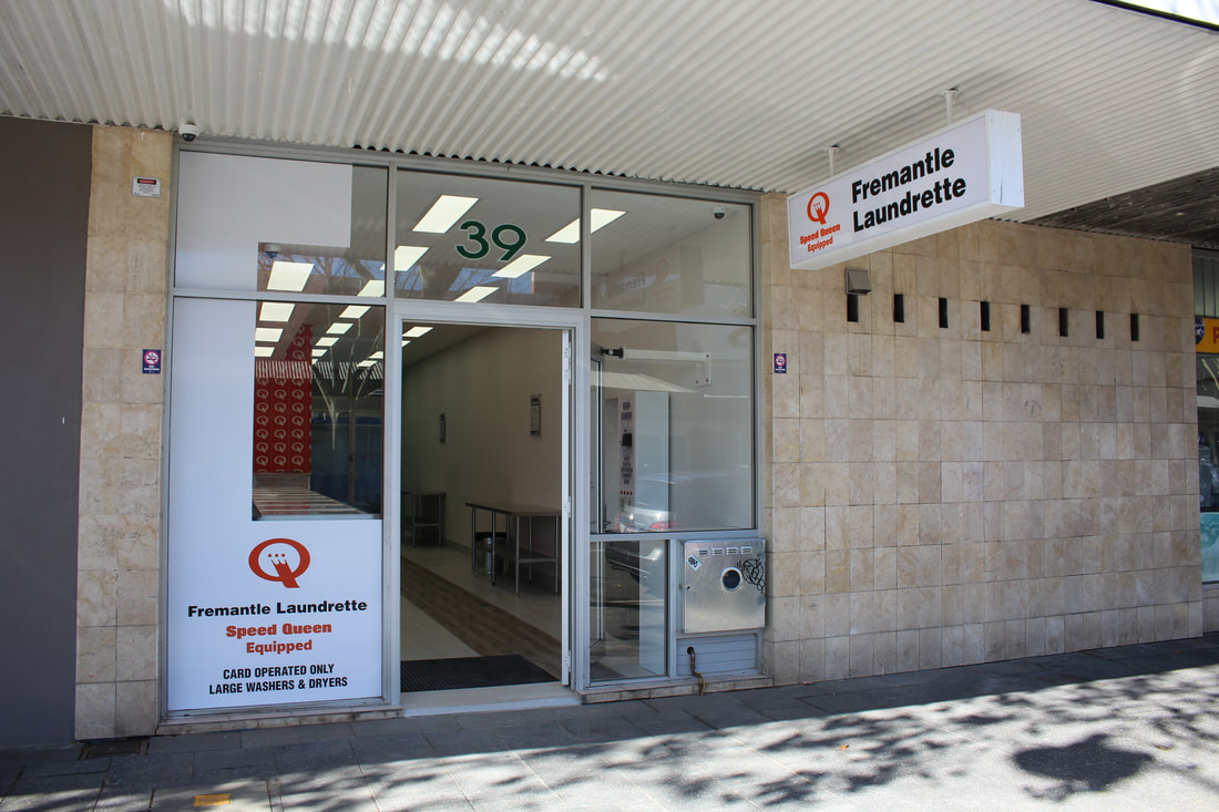 Fremantle Laundrette is new card operated Laundrette full of brand new machines! It is now a pleasure to do the laundry in comfortable clean surrounds for all residents around the Fremantle area. The location at 39 Cantonment St Fremantle is in close proximity to the heart of Fremantle. Directly opposite the Wool stores, Coles supermarket, and not far from the Fremantle train station. The laundromat can be accessed from a door facing Cantonment St or a rear access leading from the Westgate Mall. For customers driving in there is council parking lining the street in front of the store making it quick and easy to access. Fremantle Laundrette, Fremantle, speed queen Fremantle, card operated Laundrette Fremantle, brand new industrial and commercial machines perth, VISA and Mastercard accepted laundrette Fremantle, Atwell, Aubin Grove, Banjup, Beaconsfield, Beeliar, Bibra Lake, Coolbellup, Coogee, Cockburn Central, East Fremantle, Fremantle, Hamilton Hill, Hammond Park, Henderson, Hilton, Jandakot, Kardinya, Leeming, Mosman Park